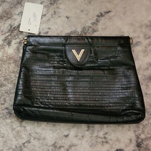Valentino Black Clutch